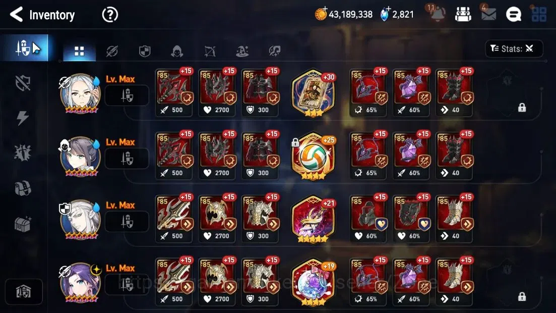 Epic Seven Accounts Mid-Tier ASIA Unverif|New Era|6 ML(SN Yulha,DB Senya,S Taeyou,Etc)+Abyss Fumyr,Landy|Abyss F51|PoH 11