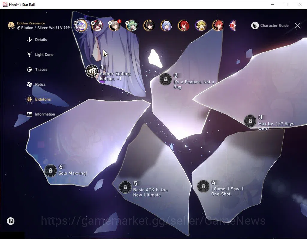 Honkai Star Rail Accounts ASIA|TL 35|5 Limited|SW 999 E1,Sparkle,Huohuo,Robi image 10