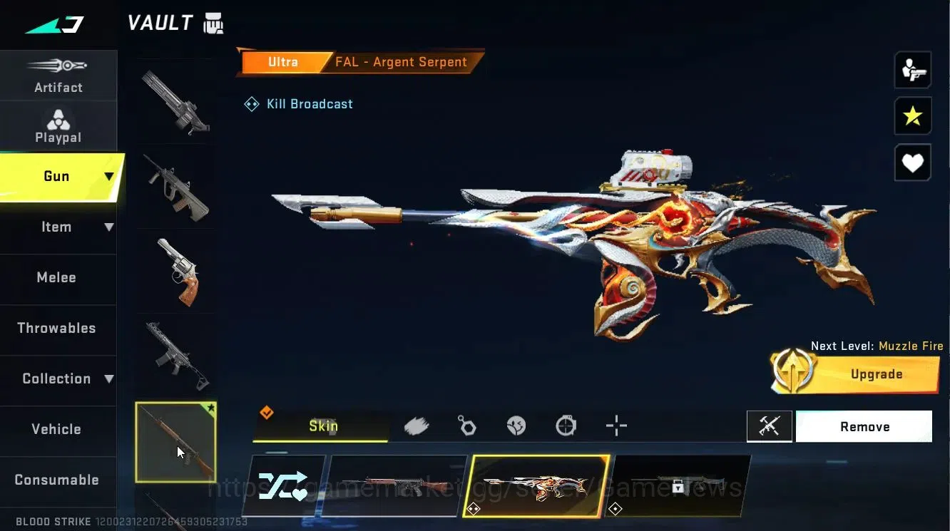 Blood Strike Accounts ASIA|ETERNAL Desert Eagle-Scorpius|ULTRA [ETHAN,FA image 8