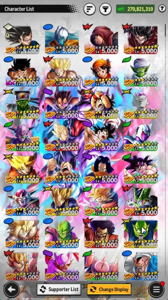 Dragon Ball Legends Accounts Global | Lvl 166|270M Total Power|7.1K CC|1 LR|6 U image 11