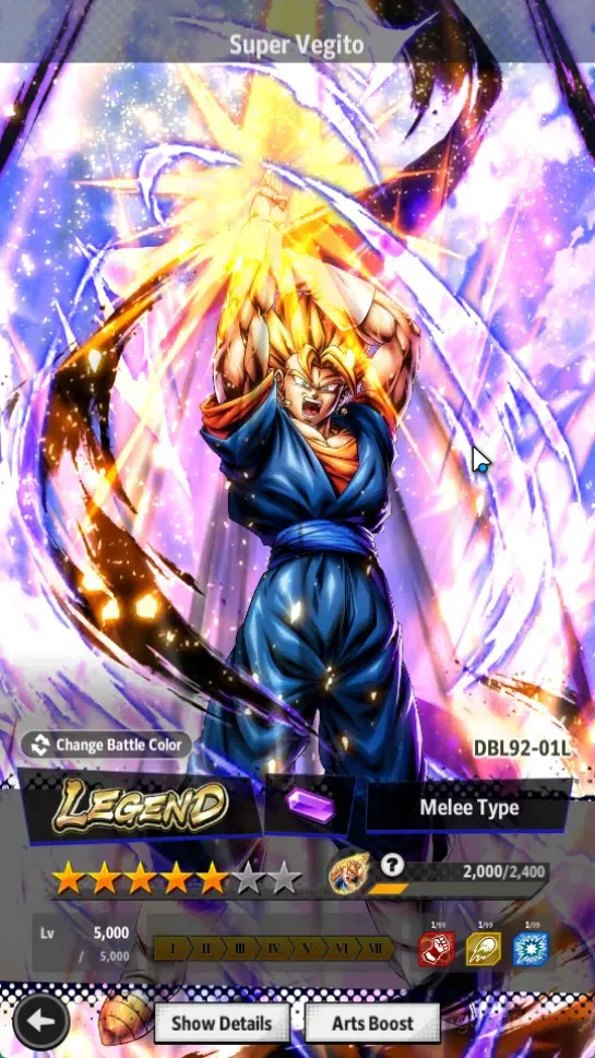 Dragon Ball Legends Accounts Global | Lvl 166|270M Total Power|7.1K CC|1 LR|6 U image 4