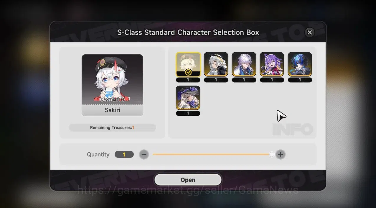 Neverness to Everness Accounts Global EU|HL 3|2 SSR Limited [Nanally,Baicang]|1 S-Class Char Box|1S Arc|3 SR|Selector 8