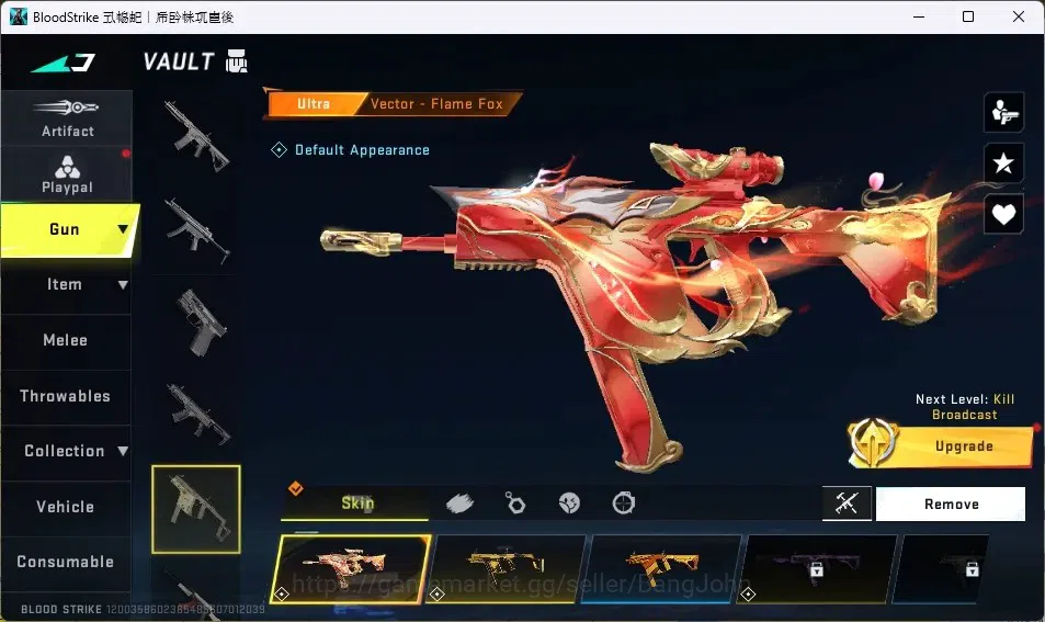 Blood Strike Accounts ASIA | 2 7DS, 2 EVA, 2 TR GUNS | Ultra Talon Knife image 3