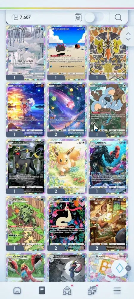 Pokémon TCG Pocket Accounts EN 7,6K Card|161 EX|4 Crown [Charizard,IronVal,Bax image 10