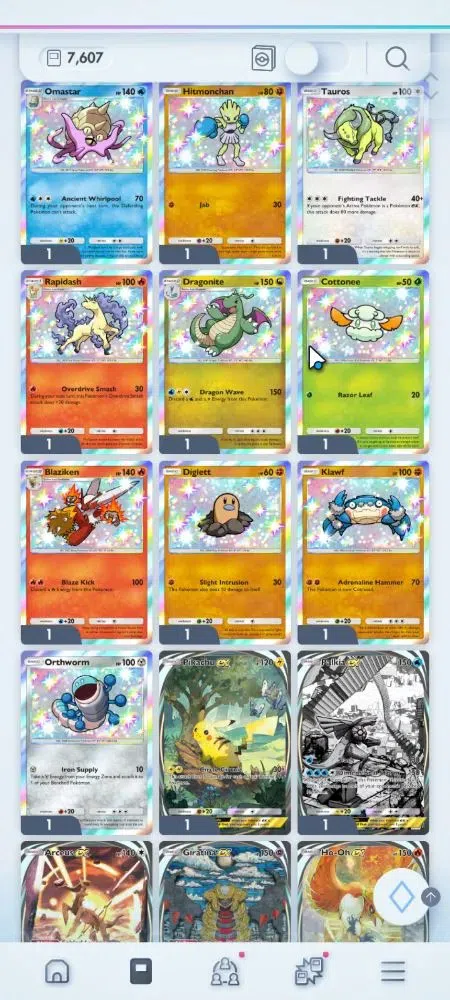 Pokémon TCG Pocket Accounts EN 7,6K Card|161 EX|4 Crown [Charizard,IronVal,Bax image 4