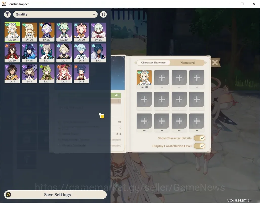 Genshin Impact Accounts Starter ASIA|AR 40|1 Limited + 1 Standard| Starter With Vesna & Qiqi | Low Mainquest |All 1