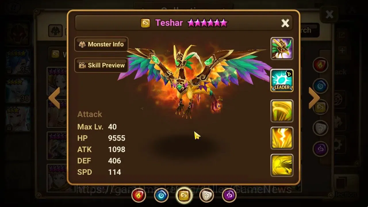 Summoners War: Sky Arena Accounts Starter GLOBAL Lv 20|Starter 1 LD[Eludia]+2 NB5[Teshar,Minato]+5 6*Monster|2 Legendary 12