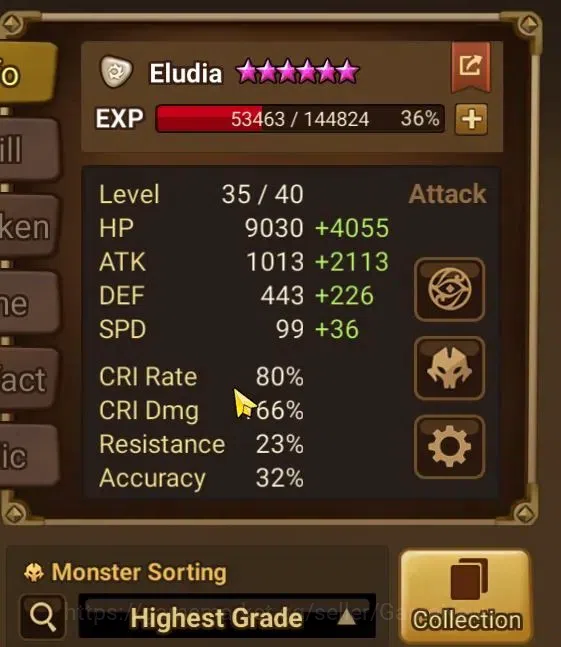 Summoners War: Sky Arena Accounts Starter GLOBAL Lv 20|Starter 1 LD[Eludia]+2 NB5[Teshar,Minato]+5 6*Monster|2 Legendary 14