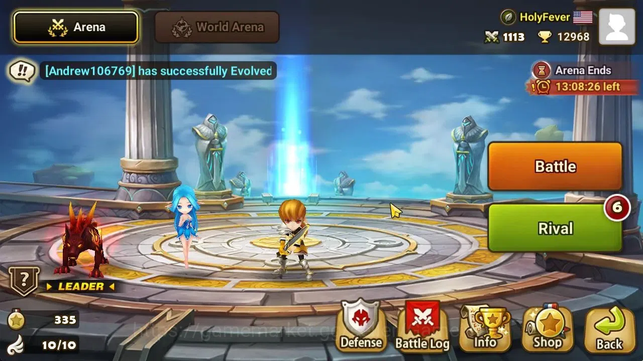 Summoners War: Sky Arena Accounts Starter GLOBAL Lv 20|Starter 1 LD[Eludia]+2 NB5[Teshar,Minato]+5 6*Monster|2 Legendary 3