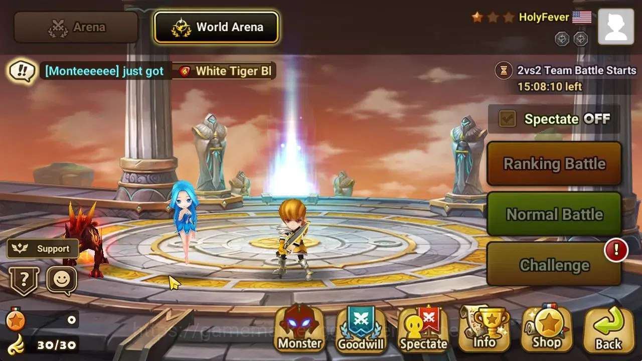 Summoners War: Sky Arena Accounts Starter GLOBAL Lv 20|Starter 1 LD[Eludia]+2 NB5[Teshar,Minato]+5 6*Monster|2 Legendary 4
