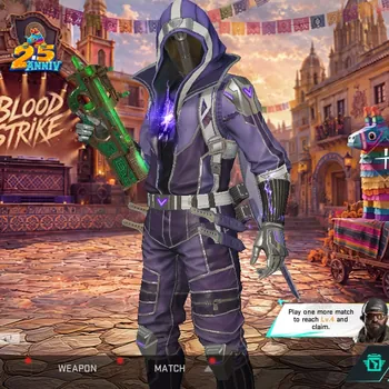 Blood Strike Accounts Starter Asia|5 Ultra[Kraken-Purple,Ethan,Deagle,Vector,Galil-Knight]|5 Legendary