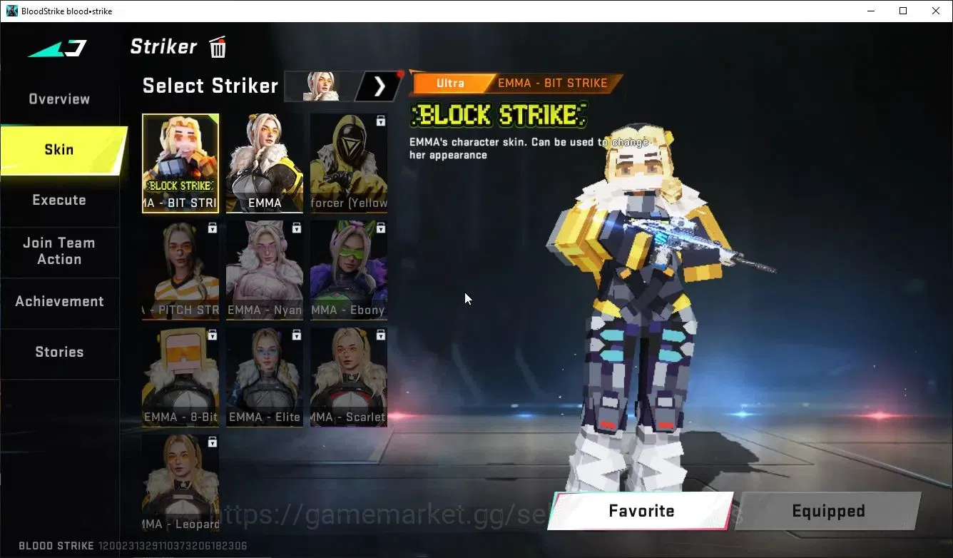 Blood Strike Accounts ASIA|5 ULTRA [Kraken,Emma,Ethan,AR97,SCAR]|Collab  image 4