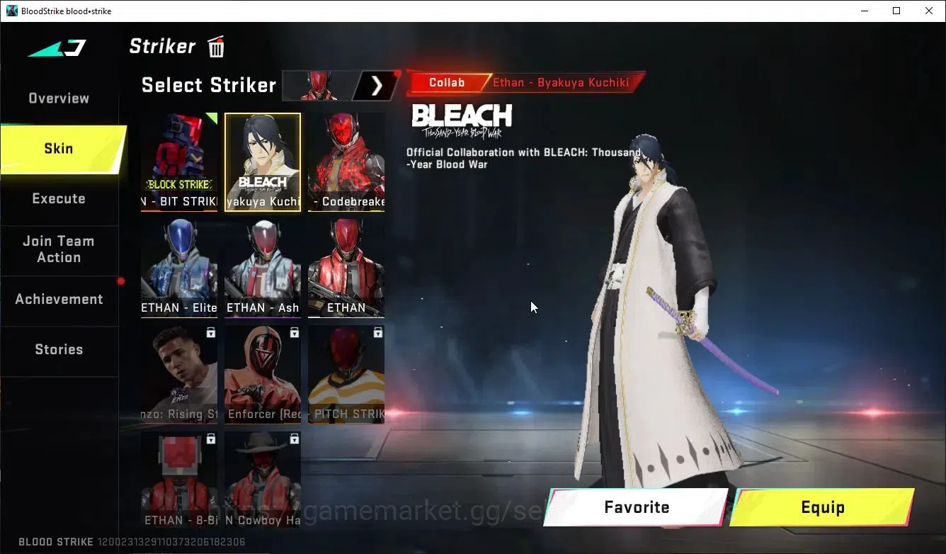 Blood Strike Accounts ASIA|5 ULTRA [Kraken,Emma,Ethan,AR97,SCAR]|Collab  image 6