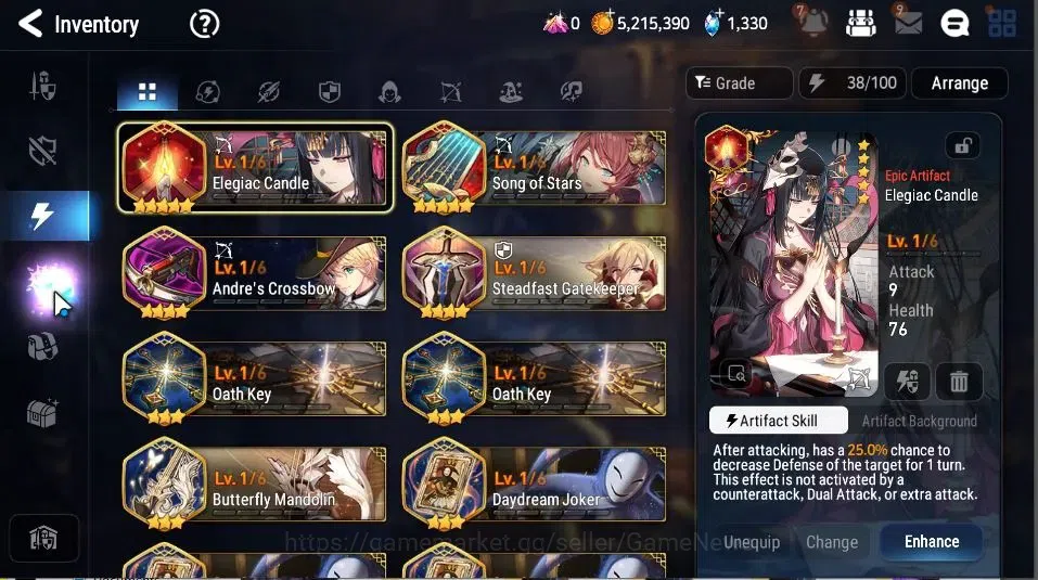 Epic Seven Accounts GLOBAL Unverif|New Era|2 ML(Rhianna&Luciella, BHwa image 14