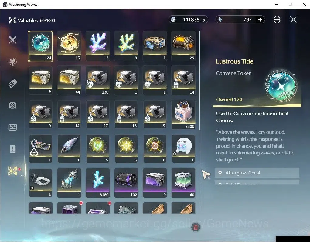 Wuthering Waves Accounts NA |UL 47|2 Limited| Lucy R6+Sign,Rebecca| 124 Lus image 10