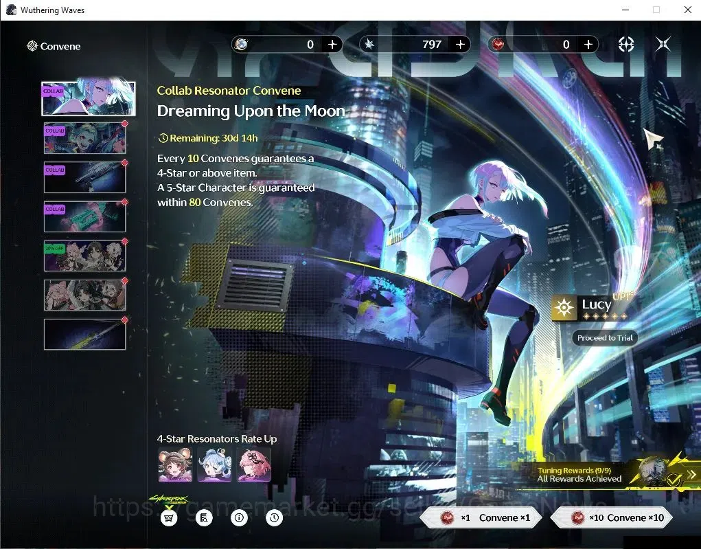 Wuthering Waves Accounts NA |UL 47|2 Limited| Lucy R6+Sign,Rebecca| 124 Lus image 13