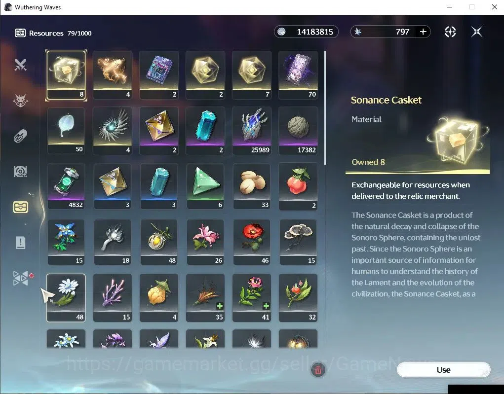 Wuthering Waves Accounts NA |UL 47|2 Limited| Lucy R6+Sign,Rebecca| 124 Lus image 9