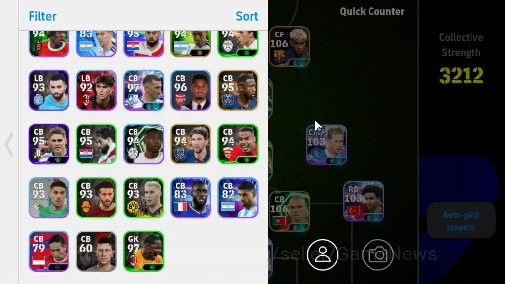 eFootball Accounts Android|705 Coins|Epic Lamine Yamal,Pepe,Francesco image 5