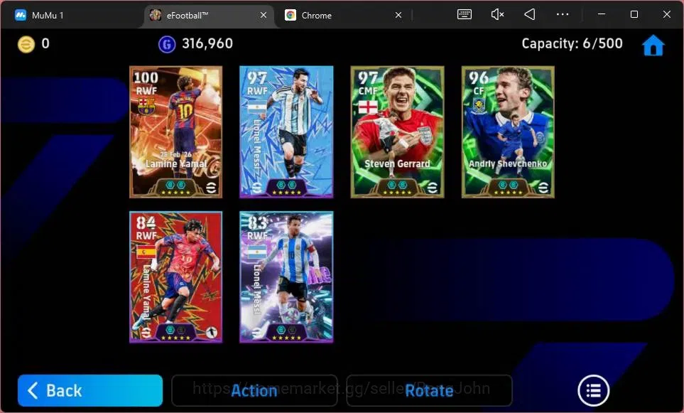 eFootball Accounts Mobile|PW 3079|Bigtime Yamal|Epic Gerrard, Shevche image 3