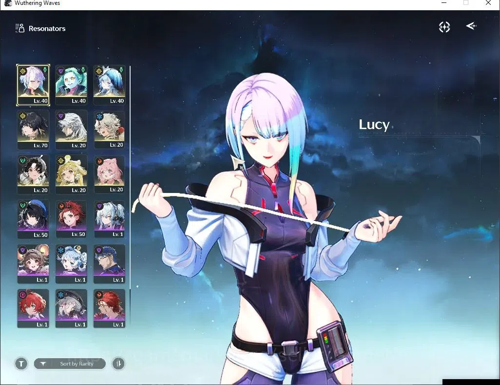 Wuthering Waves Accounts SEA |UL 48|3 Limited| Lucy RC 6 + Sign, Shorekeepe image 2