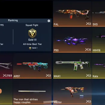 Blood Strike Accounts Others ASIA|1 ETERNAL: Bizon-Seraph Lv2| 1 Ultra Melee Iron strike|4 Ultra Gun|Many Striker|Check