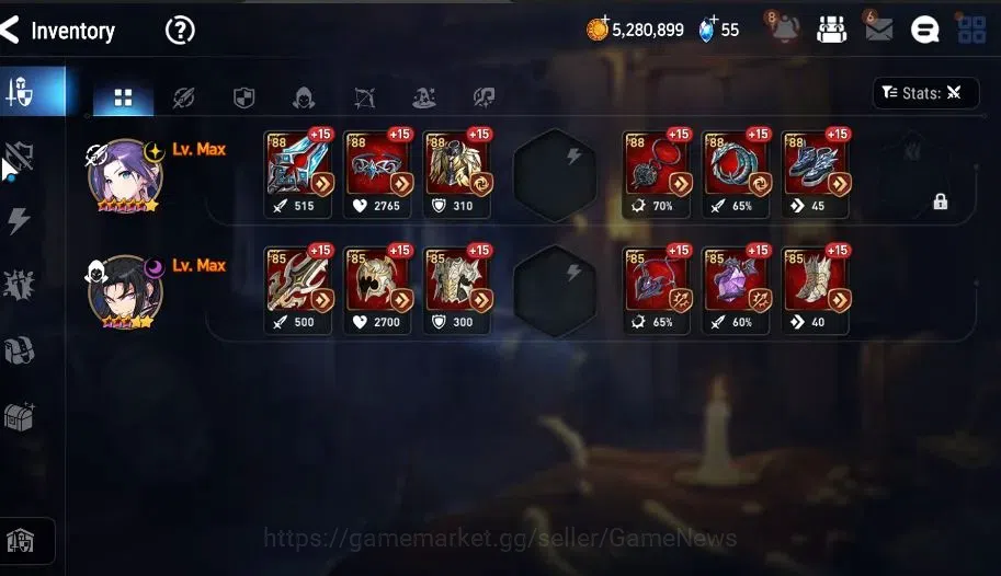 Epic Seven Accounts Global|UnVerif|3 ML(Rhianna&Luciel,Bystander Hwayo image 12