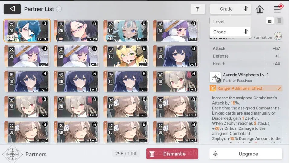 Chaos Zero Nightmare Accounts GLOBAL|Lv 40|3 SSR[Heidemarie+Sign,Rin,OrleaM1]|11 image 7