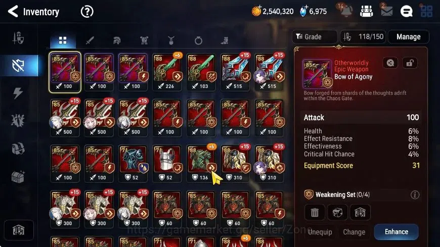 Epic Seven Accounts Starter Global|New Era 5ML (Straze, Harsetti, Abyss Yufine, NC Landy, DP Aria)|PoH+Bless ON|SS 10