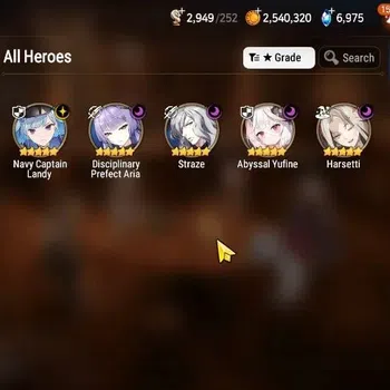 Epic Seven Accounts Starter Global|New Era 5ML (Straze, Harsetti, Abyss Yufine, NC Landy, DP Aria)|PoH+Bless ON|SS