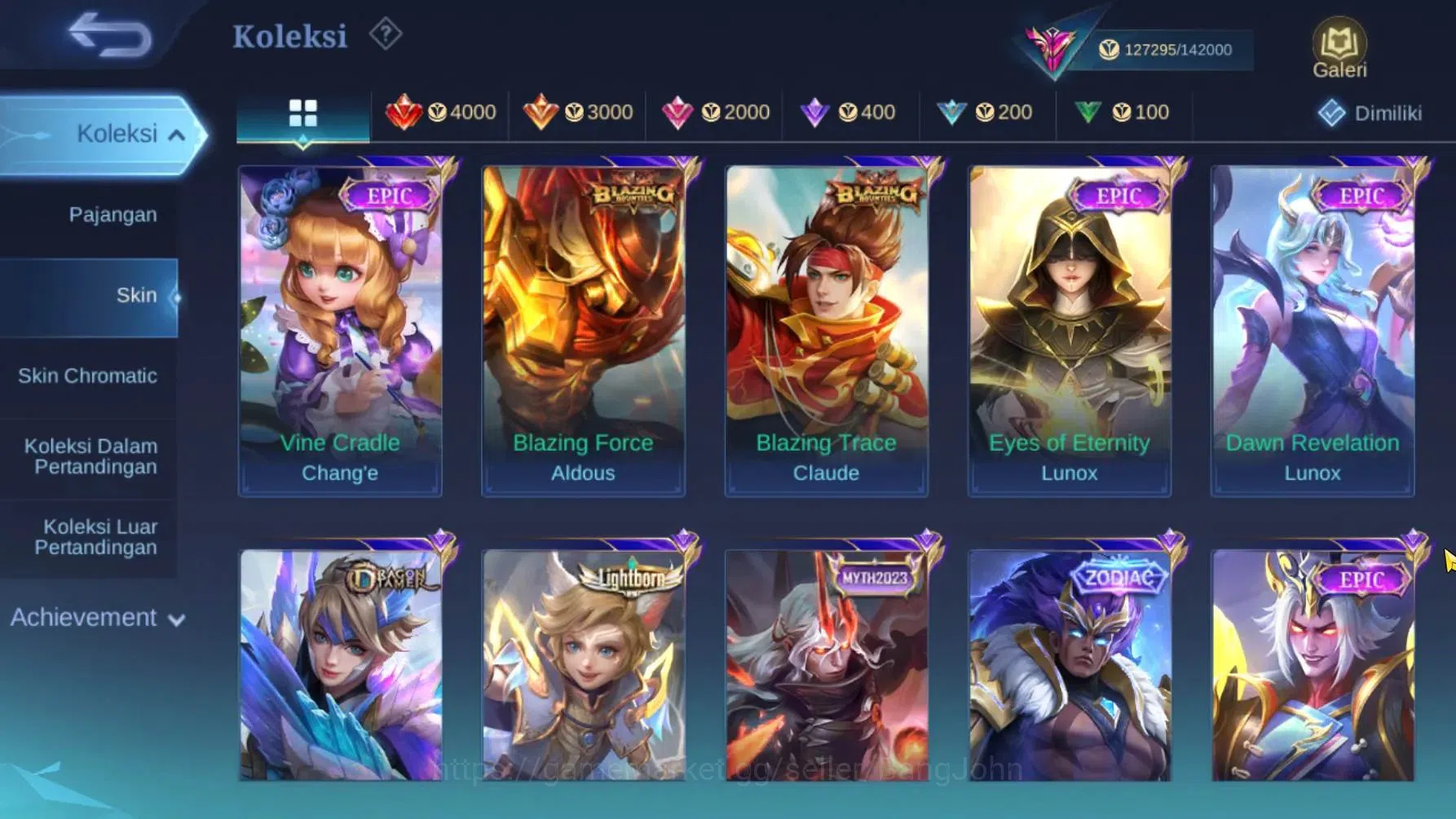 Mobile Legends: Bang Bang Accounts Global | Hero 132, Skin 403, Renowned. Aspirants L image 5