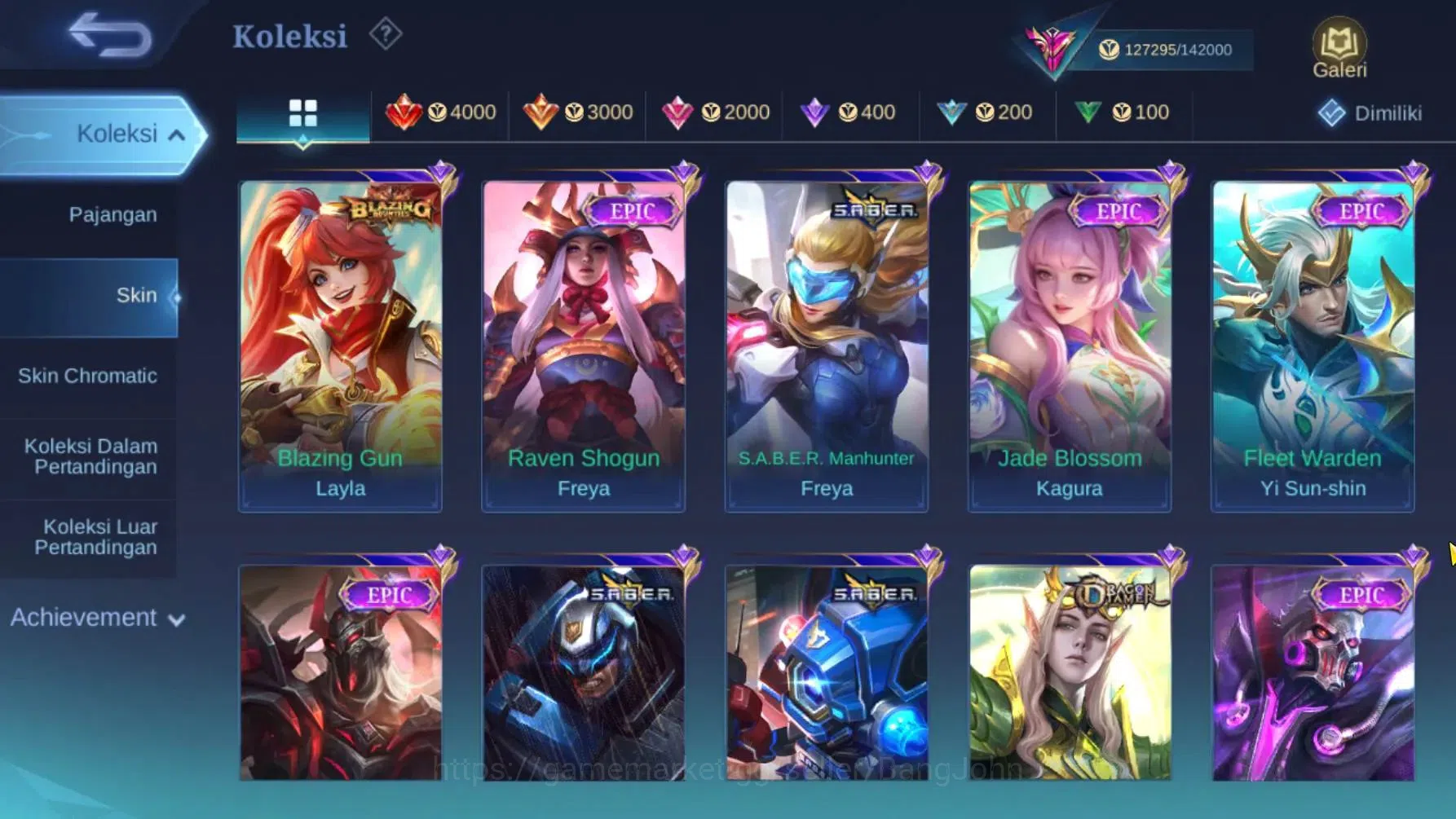 Mobile Legends: Bang Bang Accounts Global | Hero 132, Skin 403, Renowned. Aspirants L image 7