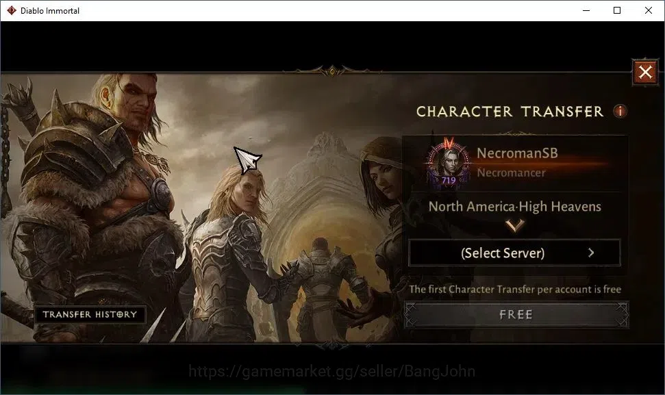 Diablo Immortal Accounts High-End NA - High Heaven |60 (719) Necromancer - Slinger |CR 41k |Reso 540|L30 (4*) Stormlost 9