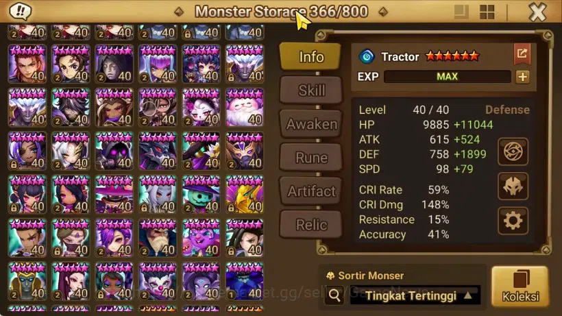Summoners War: Sky Arena Accounts ASIA ENDGAME|3 HOT LD(Belze x Maximilian x Leona)+ image 19