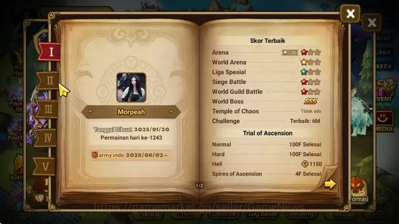 Summoners War: Sky Arena Accounts ASIA ENDGAME|3 HOT LD(Belze x Maximilian x Leona)+ image 2
