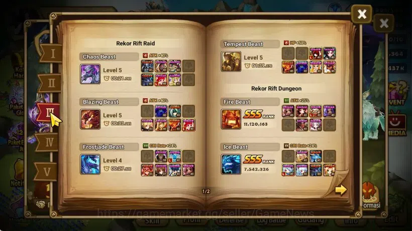 Summoners War: Sky Arena Accounts ASIA ENDGAME|3 HOT LD(Belze x Maximilian x Leona)+ image 4