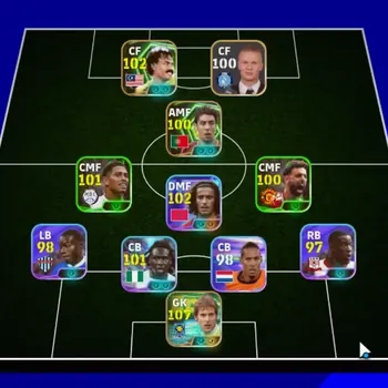 eFootball Accounts Legends & Iconic Players Android|Power 3108|3 Epic Petr Cech,Mokhtar Dahari,Rui Costa|6 Show Time Ayyoub