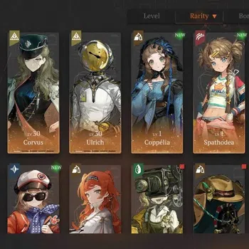 Reverse: 1999 Accounts Starter GLOBAL|Lv 4|8 (*6 Crew) 1 Limited|Rhiannon P4|Corvus P1,Ulrich