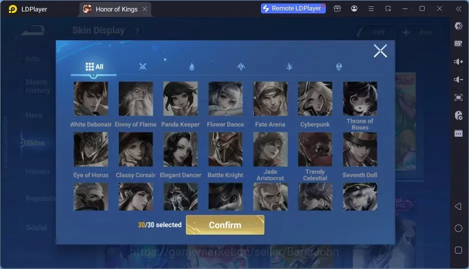 Honor of Kings Accounts Global | 112H 108S | KIC Luna, Legend Yao, LNY Yin image 10