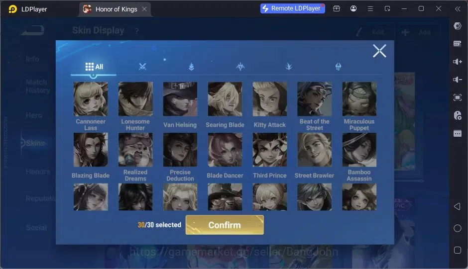 Honor of Kings Accounts Global | 112H 108S | KIC Luna, Legend Yao, LNY Yin image 11