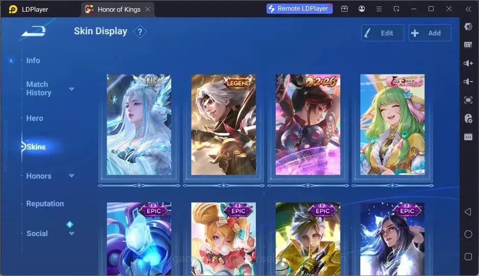 Honor of Kings Accounts Global | 112H 108S | KIC Luna, Legend Yao, LNY Yin image 3
