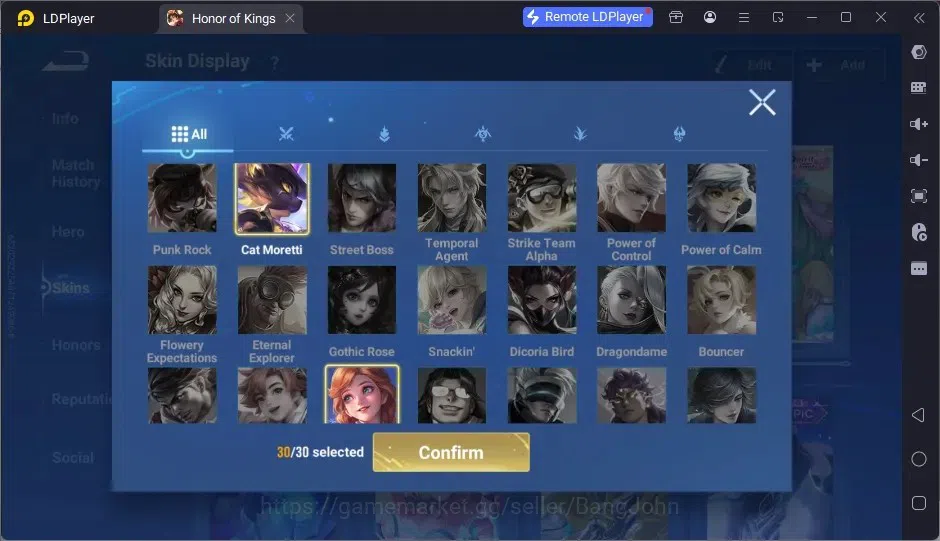 Honor of Kings Accounts Global | 112H 108S | KIC Luna, Legend Yao, LNY Yin image 9