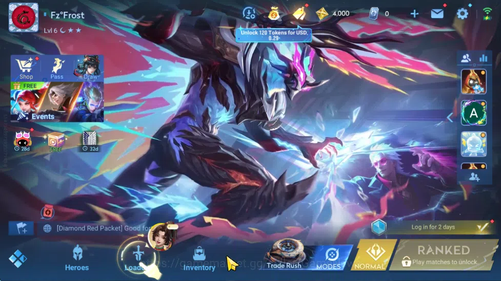 Honor of Kings Accounts Hero 12 Skin 6|Yao(Legend),Mulan(Event),3 Rare(Bir image 1