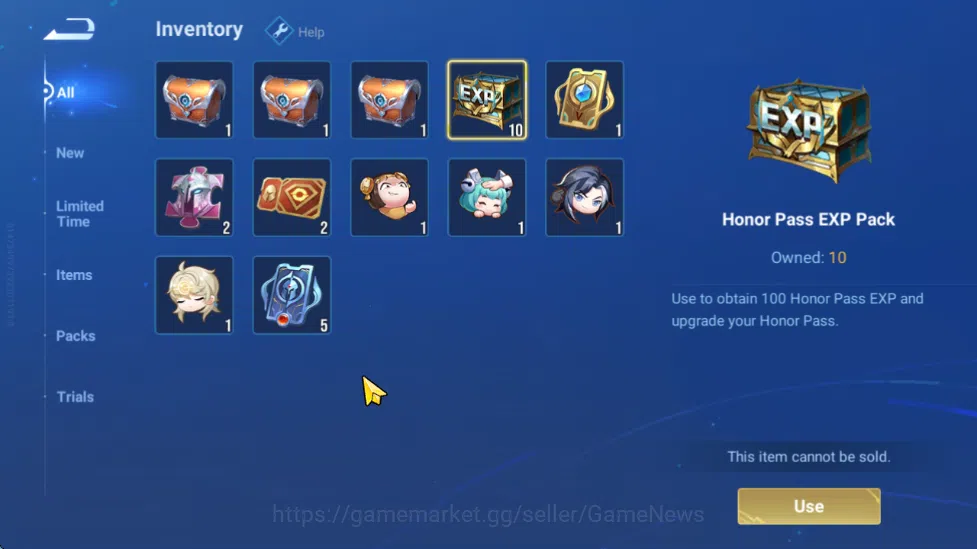 Honor of Kings Accounts Hero 12 Skin 6|Yao(Legend),Mulan(Event),3 Rare(Bir image 6