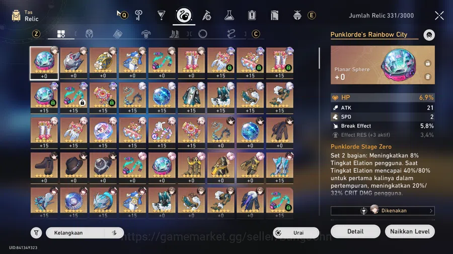 Honkai Star Rail Accounts HSR Asia TL63 | Prime Team SW999 | Dan Heng PT | A image 2