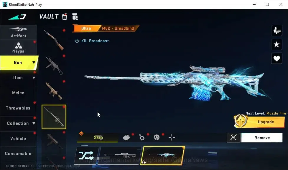 Blood Strike Accounts ASIA|12 ULTRA[RAN,KATYA,M82,Galil,AUG,SCAR,M700,Et image 15