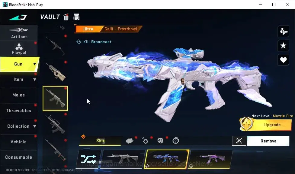 Blood Strike Accounts ASIA|12 ULTRA[RAN,KATYA,M82,Galil,AUG,SCAR,M700,Et image 16