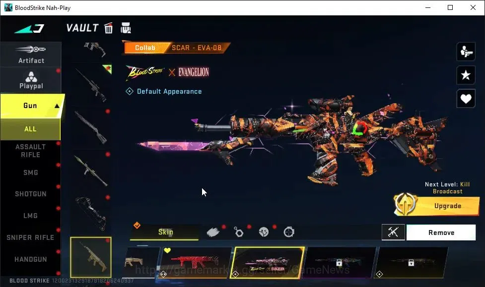 Blood Strike Accounts ASIA|12 ULTRA[RAN,KATYA,M82,Galil,AUG,SCAR,M700,Et image 6