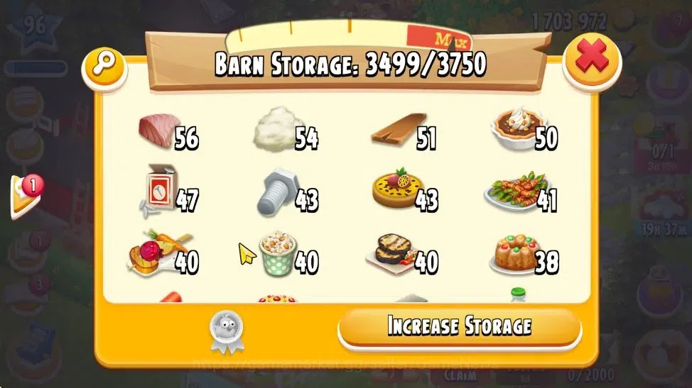 Hay Day Accounts Lvl 96 END|Silo Storage 1900+Barn Storage 3750|Lan image 11