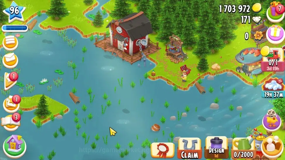 Hay Day Accounts Lvl 96 END|Silo Storage 1900+Barn Storage 3750|Lan image 8