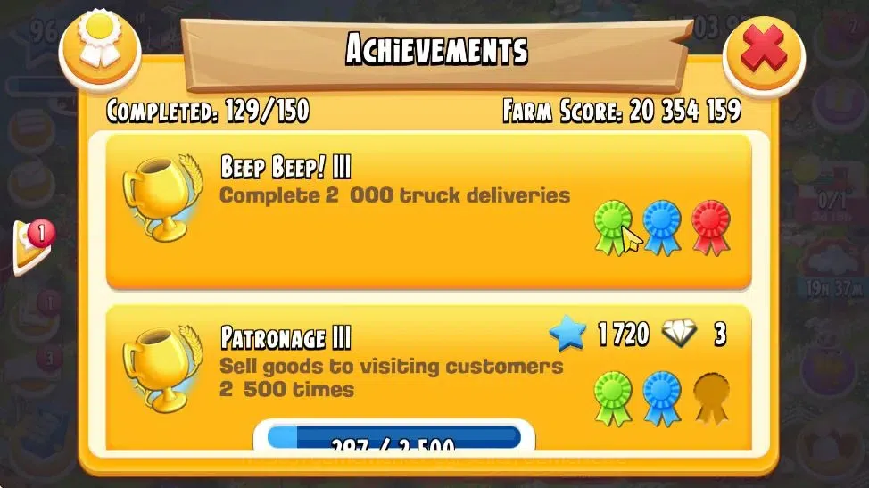 Hay Day Accounts Lvl 96 END|Silo Storage 1900+Barn Storage 3750|Lan image 9